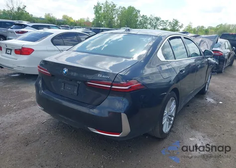 2024 BMW 540 I xDrive из США, поврежденный, VIN WBA63FJ03RCR11712